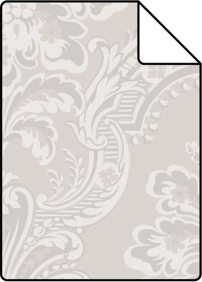 Proefstaal Origin Wallcoverings behang ornamenten grijs - 26,5 x 21 cm - 346524-S