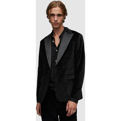 AllSaints Lyra Blazer Black Maat: 42 | Blazers Outlet | Heren | Zwart