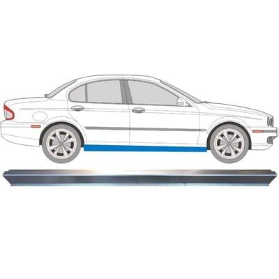 Reparatie dorpel voor Jaguar X-Type CF-1 2001-2009 / Links = Rechts