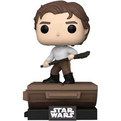 Funko Pop #620 Star Wars: Return of the Jedi - Han Solo on Jabba's Skiff Deluxe Build-A-Scene