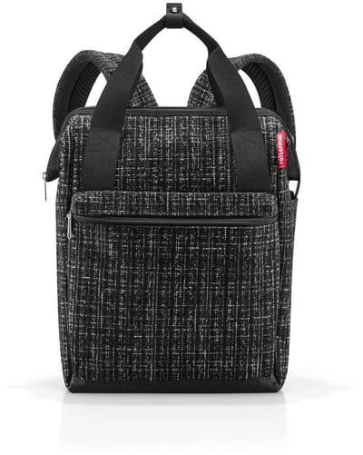 Reisenthel Allrounder R Schouder/ Rugtas - 12L - Bouclé Zwart