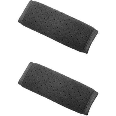 1 Paar Afneembare Schouderband Pad Kussen Ideaal Voor Rugzak Schoudertas Decompressie Antislip Schouderband Pad Tassen Accessoires zwart