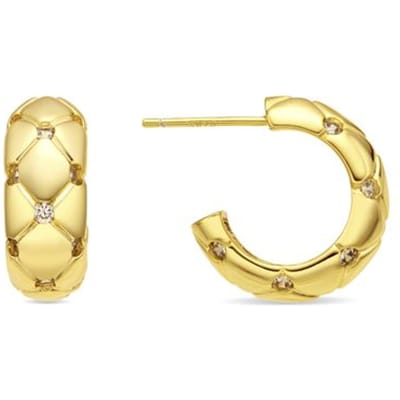 Luxenter oorbellen 18k goud afwerking - Rakhon