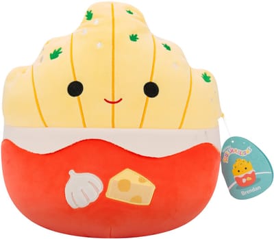 Top1Toys Squishmallow knoflook frites met parmesaanse kaas 31 cm