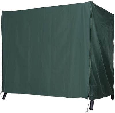 Beschermhoes voor Hollywoodschommel - 205x124x164 cm - Waterdicht & UV-beschermend - Donkergroen