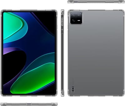 Cadorabo Hoesje geschikt voor Xiaomi Pad 6 Pro in VOLLEDIG TRANSPARANT TPU Ultra Slim Air Tablet
