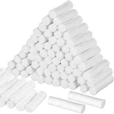 Wattenrollen - Mondverzorging - Hygiënisch Werken - Sterk Absorberend Katoen - 5 stuks 3.8 cm - Wit