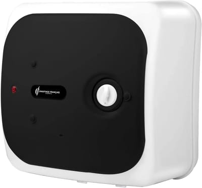 Elektrische Boiler - Warm Water Opslag - Direct Warm Water - Roestvrij Staal - 15 Liter Capaciteit - Zwart