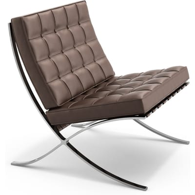 Knoll International Mies van der Rohe Barcelona Fauteuil - Volo Toast - bruin - Relax