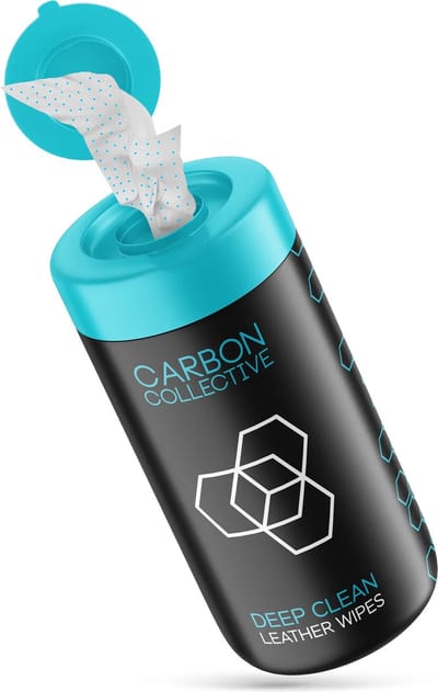CARBON COLLECTIVE - Leather Wipes Tube - 40 Items - 2024 Version