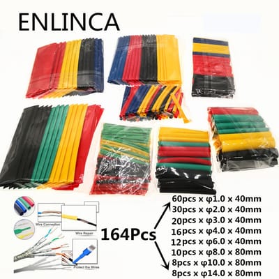 HeatShrink Pro Serie - Hittekrimpkous Set - 164 - Meerkleurig - zonder doos