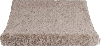 Baby's Only Aankleedkussenhoes Snow - Baby aankleedkussenhoes - Waskussenhoes - Overtrek verzorgingskussen baby - Extra zacht - Taupe - 45x70 cm