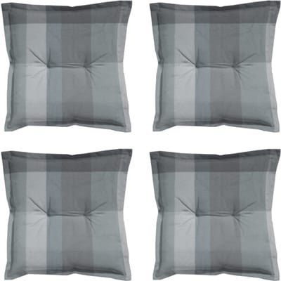 Madison - Zitkussen Sya grey - Ca. 50x50 cm - Set van 4