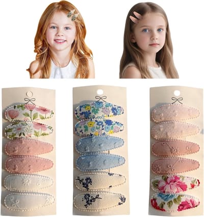18 stuks antislip haarspelden voor pasgeborenen en meisjes, mini-haaraccessoires voor fijn haar en kinderen
