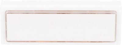 UNITEC 40791 Belknop Muur Montage Verlicht Naamplaat Wit