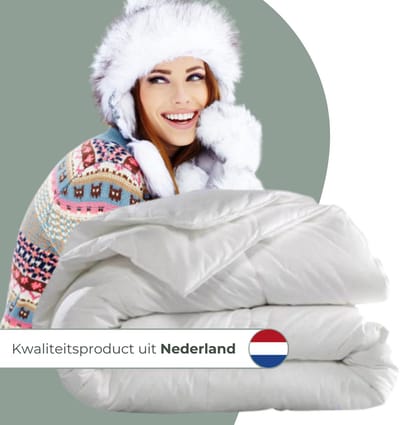 Zavelo Dik Hollands Donzen 4-seizoenen Dekbed -2-persoons (200x220 cm)