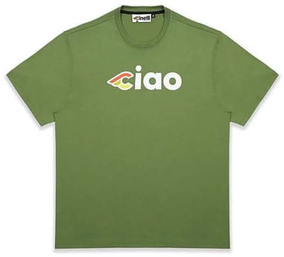 Cinelli Ciao 2 T-shirt Met Korte Mouwen Groen XL