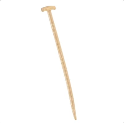 Haspel Dubbele Veer - Schophaspel Handvat - Tuinieren Grond Bewerken - Dubbele Veer Opening - 93 cm - Gelakt
