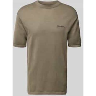 regular fit T-shirt van puur katoen Marc O'Polo × DFB Travel collectie