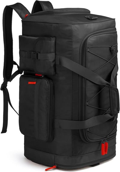 Grote Reistas van 75 Liter, Sporttas voor Weekenduitstapjes met Schoencompartiment, Ideaal voor Training en Reizen