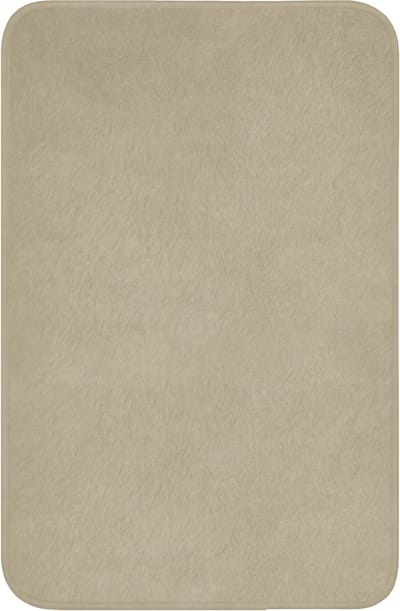 WC mat 40x60 cm - Antislip - Zandkleur - Korrelige structuur - Beton - Toiletmat - Vloermat - Douchemat - Toilet tapijt - Toiletmatten