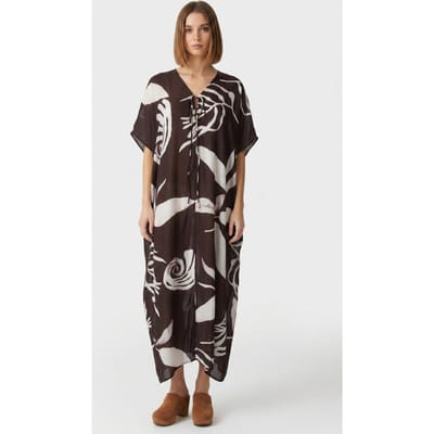 & Other Stories Danya Dress Brown Maat: M/L | Maxi Jurken Outlet | Dames | Bruin