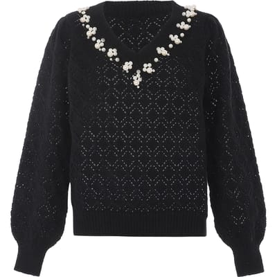Faina Jumper Dames zwart