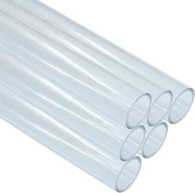 Ronde Stijve Buis - Polycarbonaat Pijp - Doe-het-zelf Projecten - Hoge Transparantie - 10mm x 12mm x 305mm - Helder