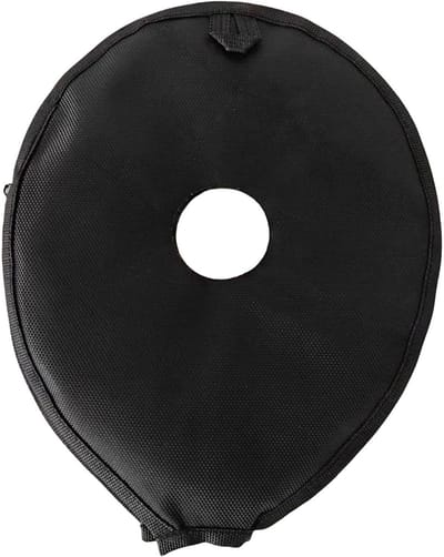 Badminton rackethoes - Trainingscover Racket - Bescherming en Training - Duurzaam Oxford Weefsel - 30 x 24 cm - Zwart
