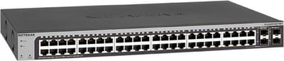 NETGEAR GS748T - Netwerk Switch - Smart Managed - 1 Gbps - 48 poorten
