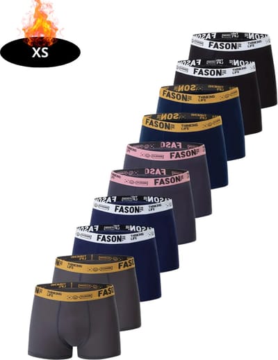 Nivard Onderbroeken Heren - Boxershort - Ondergoed - Boxer - Underwear - Mannen - 10 Pack - Gemengd - XS