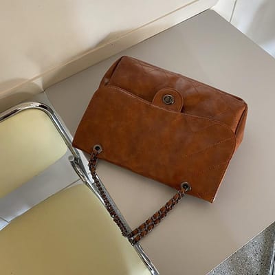Herfst en Winter Pendeltas met Grote Capaciteit Nieuwe Diamanttas Retro Casual Veelzijdig Dames Eénschouder Okseltas Trendy gray