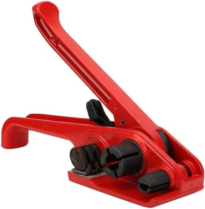 Handmatige Spanner voor Verpakkingsbanden - Strapping Machine en Snijgereedschap voor 16~19mm PET/PP Bandjes, Ideaal voor Verpakkingen en Binding