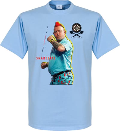 Peter Wright T-Shirt - Lichtblauw - Kinderen - 140