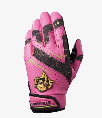 Louisville WB57616 Monkey Party Animals BTG Youth S Pink voor Sport Honkbal/Softball