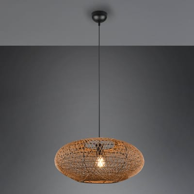 TRIO HEDDA - Hanglamp - Zwart mat - excl. 1x E27 4W - Aanpasbaar in hoogte