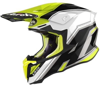 Airoh Twist 2.0 Shaken Geel Offroad helm - Helm