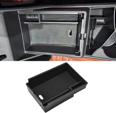 Dailygoods- Opbergcompartiment Hoogwaardige ABS - Auto Organizer - Console - Armsteun - Multifunctioneel - Drie Compartimenten