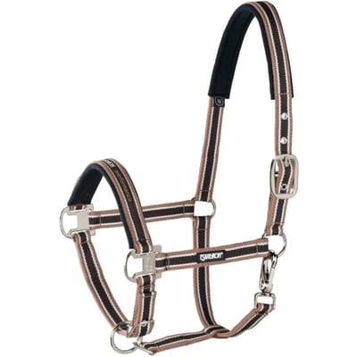 Eskadron Headcollar Pin Buckle Shetland Hazelnut-Creme