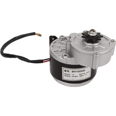 12V 250W Reductie Borstelmotor met 12V 500W Knop Snelheidsregelaar Achteruitrijschakelaar voor Elektrisch