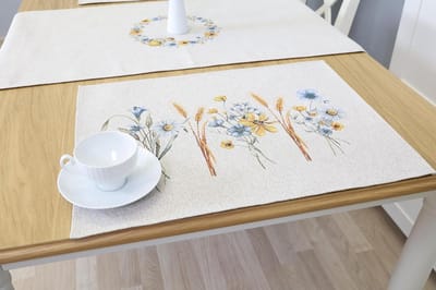Placemats Set - Tafelonderleggers - Tafel Decoratie - Afwasbaar Herbruikbaar - 35x45cm - Meerkleurig