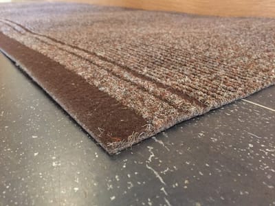 JYG Tapijtloper Club Bruin 66 x 180 cm - Keukenloper - Anti Slip - snijdbaar