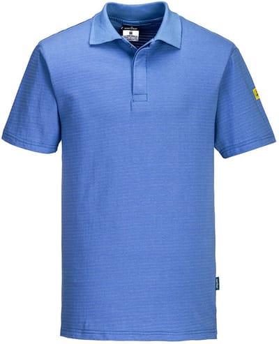 Portwest Anitstatisch ESD Poloshirt AS21 - Hamilton Blauw - M