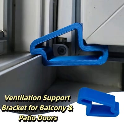 1 stuks Deur Raam Stopper | Stevig Plastic Anti-Botsing Bumper Eenvoudig te Installeren voor Terrasdeuren, Slaapkamer Essentieel | Huis Veiligheid Cadeau blauw