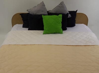 Decoratieve Kussenhoes 40x40cm Crème Katoen