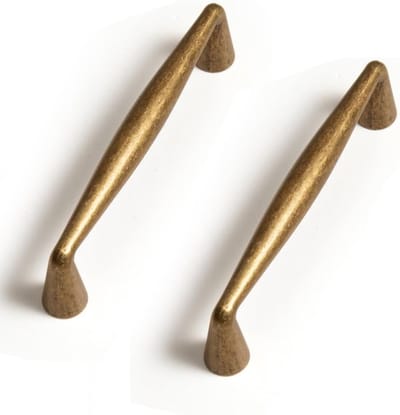 Antieke meubelhandgrepen - 6 stuks met 96mm gatafstand voor kasten en laden