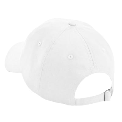 Beechfield EarthAware Classic 6 Panel Organic Cotton Sandwich Peak Baseball Cap (Wit)