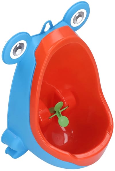 Dailygoody - Urinoir voor Kinderen - Zindelijkheidstraining - Leuk diervormig ontwerp - Blauw - Effectief aan de muur gemonteerd - Geschikt voor jonge