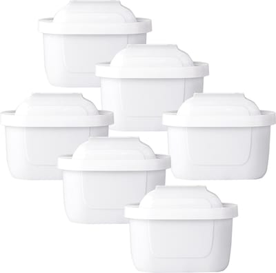 Filterpatronen - Geschikt voor Brita - 6 stuks - Waterfilter geschikt voor o.a. Maxtra - Water Filterpatronen - van Saaf
