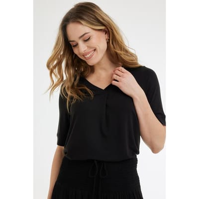 DIDI Dames Loose tee Bacio Black maat 34